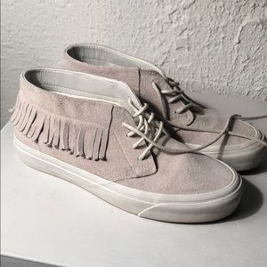 Vans Sk-8 Hi Moccasin High Top Light Grey